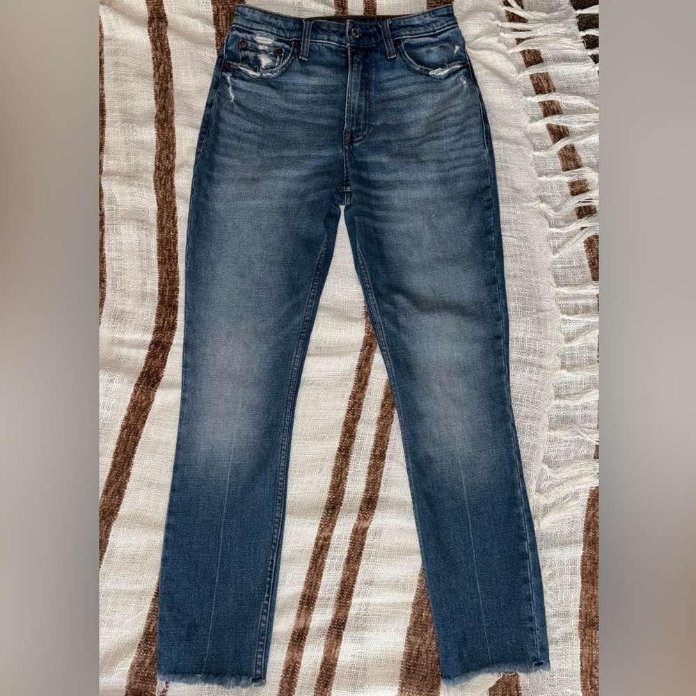 Abercrombie & Fitch Simone High Rise Slim Jeans